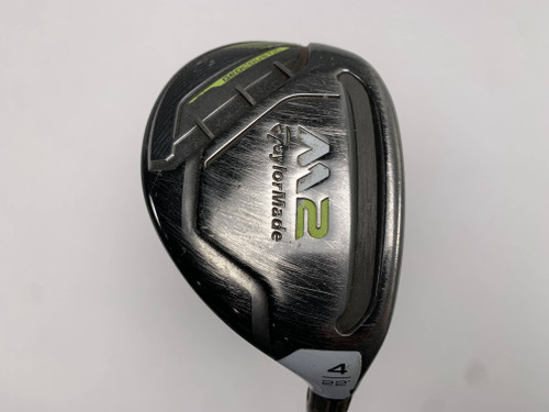 TaylorMade M2 2019 4 Hybrid 22* M2 REAX 55g Senior Graphite Mens RH, 1 of 12