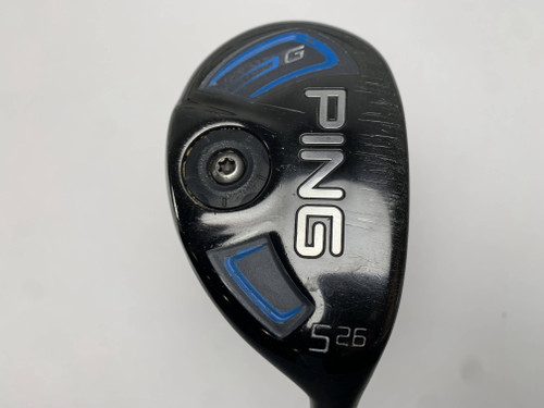 Ping G 2016 5 Hybrid 26* TFC 80 Senior Graphite Mens RH, 1 of 12