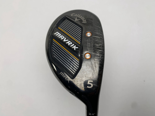 Callaway Mavrik 5 Hybrid 24* Project X Catalyst 5.5 65g Regular Graphite Mens RH, 1 of 12