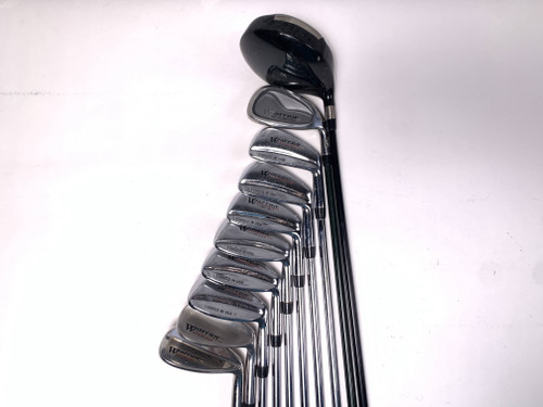 Warrior Custom Golf Club Set Driver 3-PW GW LW Regular Steel Mens RH- No 7i, 1 of 12