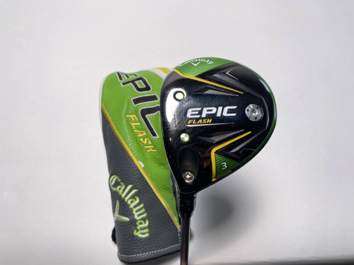 Callaway EPIC Flash 3 Fairway Wood 15* Project X EvenFlow 5.5 65g Regular LH HC, 1 of 12