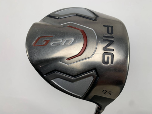 Ping G20 Driver 9.5* TFC 169 D Soft Regular Stiff Graphite Mens RH Midsize Grip, 1 of 12