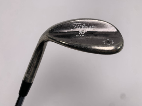 Titleist Vokey SM7 Brushed Steel Lob Wedge LW 60* 12 D-Grind Wedge Mens LH, 1 of 12