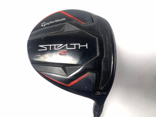 TaylorMade Stealth 2 3 Fairway Wood 15* Fujikura Ventus TR 6-S Regular Mens RH, 1 of 12