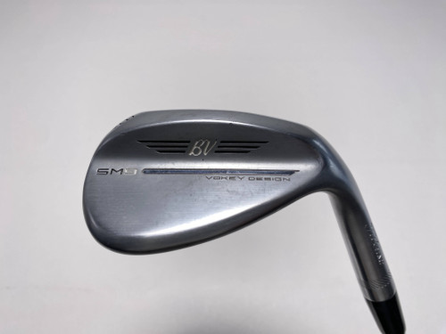 Titleist Vokey SM9 Tour Chrome Wedge 58* 8 Bounce M-Grind Wedge Steel Mens RH, 1 of 12