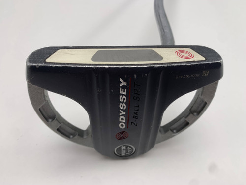 Odyssey White Steel 2-Ball SRT Putter 35" Mens RH, 1 of 12