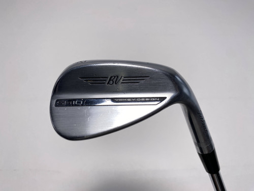 Titleist Vokey SM10 Tour Chrome Wedge 52* 8 Bounce F-Grind Wedge Steel Mens RH, 1 of 12