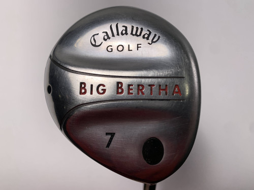 Callaway Big Bertha 2004 7 Fairway Wood 21* RCH 75w Firm Graphite Mens RH, 1 of 12