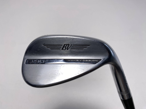 Titleist Vokey SM10 Tour Chrome Wedge 52* 8 Bounce F-Grind Wedge Steel Mens RH, 1 of 12