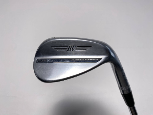 Titleist Vokey SM10 Tour Chrome Wedge 52* 8 Bounce F-Grind Wedge Steel Mens RH, 1 of 12
