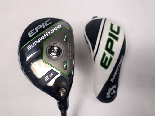 Callaway EPIC Super 2 Hybrid 16* AeroTech Steelfiber fc 75 F4 Stiff Mens RH HC, 1 of 12