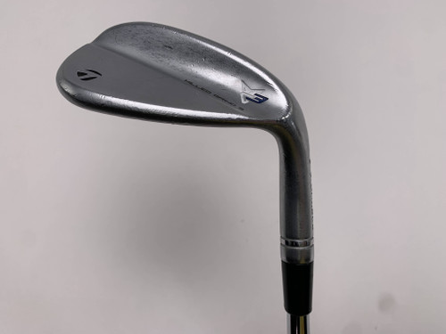 TaylorMade Milled Grind 3 Raw Chrome Wedge 56* 12 Bounce SB-Grind Steel Mens RH, 1 of 12