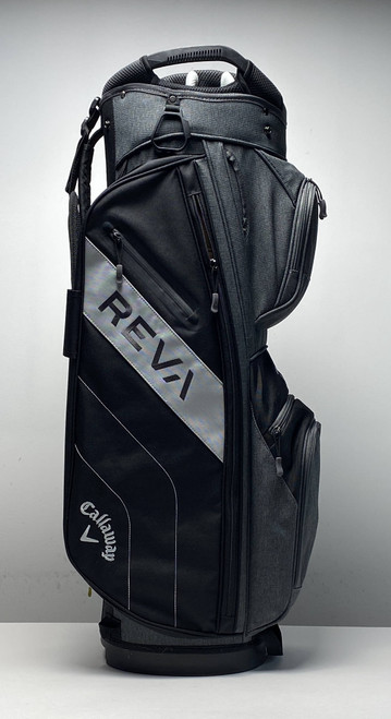 Callaway REVA Cart Bag Black 14-Way Divide Single Strap Golf Bag, 1 of 12