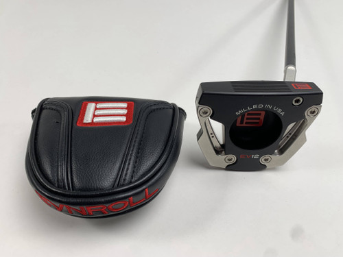 Evnroll EV12 Black Short Slant Putter 34" Mens RH HC, 1 of 12