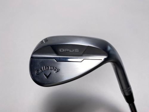 Callaway Opus Brushed Chrome Lob Wedge 58* 6 T-Grind DG Mid 115g Steel Mens RH, 1 of 12