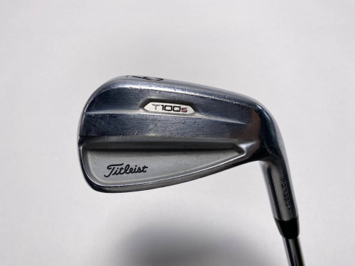 Titleist T100S 2021 Single 9 Iron True Temper AMT Black S300 Stiff Steel Mens RH, 1 of 12
