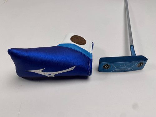 Mizuno M-Craft I Blue Putter 34" Mens RH HC NEW, 1 of 12