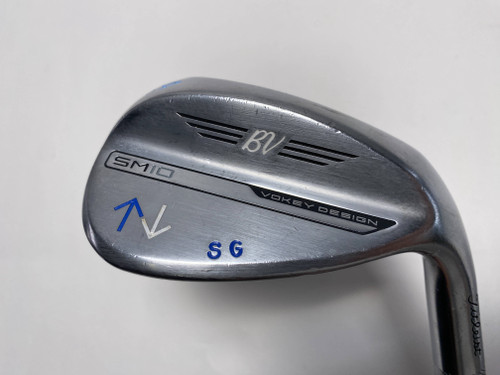 Titleist Vokey SM10 Tour Chrome Sand Wedge 54* 12 D-Grind Mamiya 95 F4 Wedge RH, 1 of 12