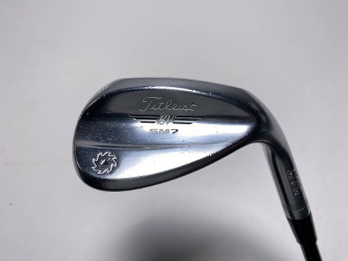 Titleist Vokey SM7 Tour Chrome Wedge 58* 12 Bounce Tensei Red Regular Graphite, 1 of 12