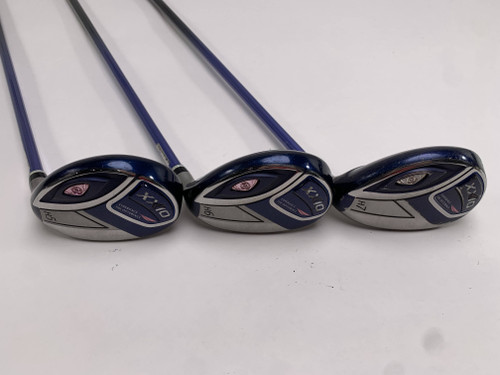 XXIO Eleven Ladies Hybrid Set 5 6 7 | 25* 28* 31* MP1100 L 34g Ladies RH, 1 of 12