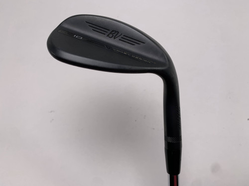 Titleist Vokey SM10 Jet Black Wedge 58* 12 Bounce D-Grind Vokey Steel Mens RH, 1 of 12