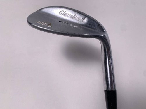 Cleveland CG15 Satin Chrome Sand Wedge SW 56* 14 Bounce Traction RH, 1 of 12
