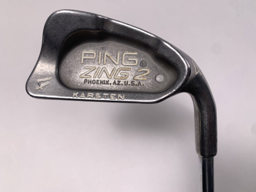 Ping Zing 2 Single 4 Iron White Dot 3* Up Karsten JZ Regular Steel Mens RH, 1 of 12