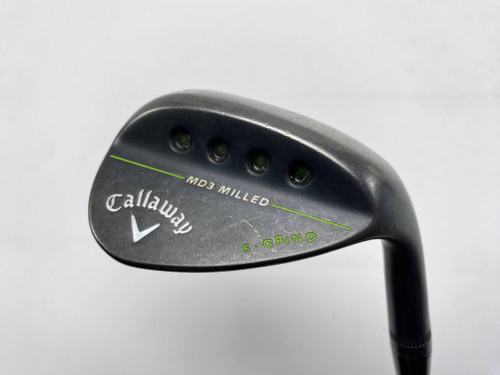 Callaway MD3 Milled Black S-Grind Lob Wedge LW 58* 9S Dynamic Gold Wedge RH, 1 of 12