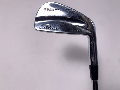 Titleist 695 MB Forged Single 4 Iron Rifle FCM 6.0 Stiff Steel Mens RH, 1 of 12
