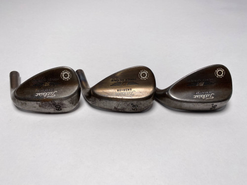 Titleist Vokey Spin Milled Oil Can '09 Wedge Set 56*14 58* 8 60* 4 HEADS ONLY RH, 1 of 12