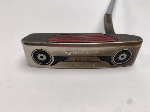 TaylorMade TP Black Copper Soto Putter 34.5" Superstroke Pistol 1.0 Mens RH, 1 of 12