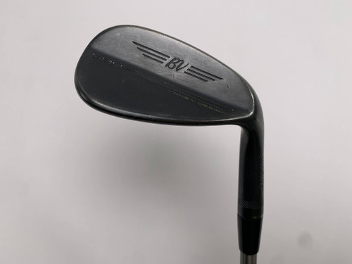 Titleist Vokey SM9 Jet Black Premium Gap Wedge GW 52* 8 SteelFiber Wedge Mens RH, 1 of 12