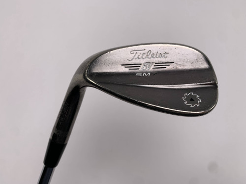 Titleist Vokey SM7 Brushed Steel Gap Wedge GW 52* 8 Bounce F-Grind Wedge Mens LH, 1 of 12