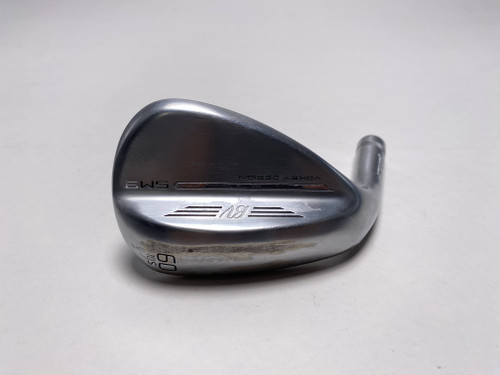 Titleist Vokey SM9 Brushed Steel Wedge W 60* 10 Bounce HEAD ONLY Mens LH, 1 of 12