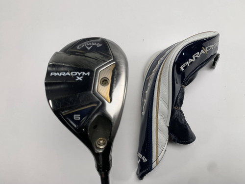 Callaway Paradym X 6 Hybrid 27* Project X HZRDUS 5.5 65g Regular RH HC, 1 of 12