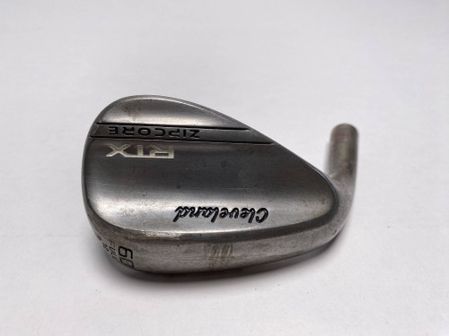 Cleveland RTX ZipCore Raw Wedge W 60* 12 Bounce HEAD ONLY Mens LH, 1 of 12