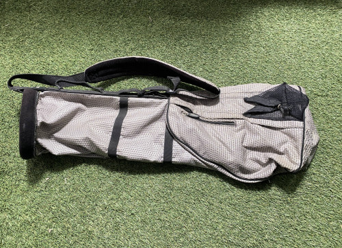 Titleist Sunday Carry Bag Gray 2-Way Divide Single Strap Golf Bag, 1 of 12