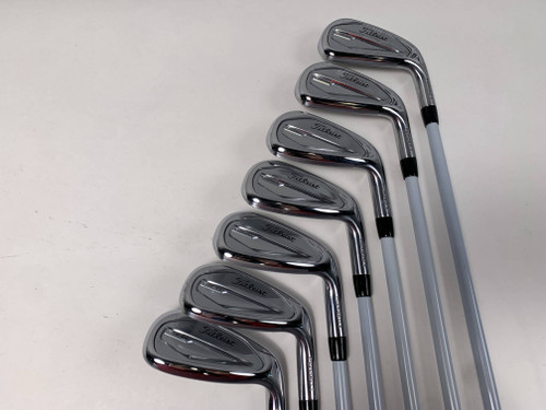 Titleist T350 2023 Iron Set 6-PW+AW+GW Tensei Red AV Series AM(2) Ladies RH, 1 of 12