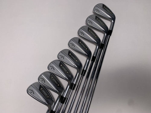 Callaway Apex Pro 24 Iron Set 4-PW+AW Modus 3 Tour 120g Stiff Steel Mens RH, 1 of 12