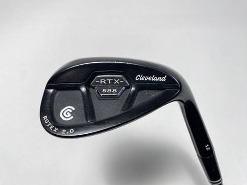 Cleveland 588 RTX 2.0 CB Black Satin Lob Wedge LW 58* 12 DG Wedge RH, 1 of 12