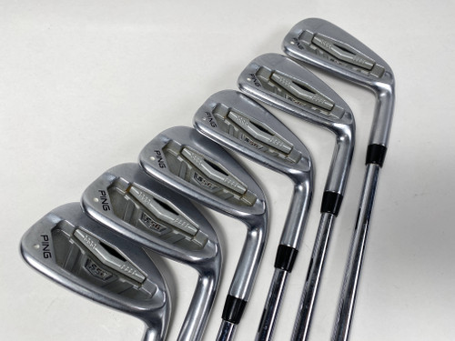 Ping S56 Iron Set 5-PW White Dot True Temper Dynamic Gold S300 Stiff Steel RH, 1 of 12