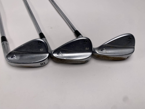 TaylorMade Milled Grind 3 Raw Chrome Wedge Set 50*9 | 56*12 |60*10 S200 Stiff RH, 1 of 12