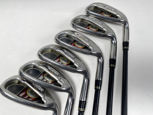 TaylorMade Burner XD Iron Set 7-PW+AW+SW REAX SuperFast 65g Senior Graphite RH, 1 of 12