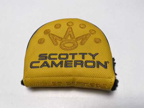 Scotty Cameron Phantom Mallet Putter Headcover Yellow HC, 1 of 12