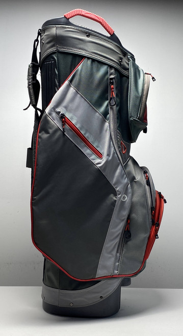 Sun Mountain Lightweight Cart Bag Gray/Red 5-Way Divide Single Strap Golf Bag, 1 of 12