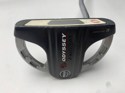 Odyssey White Steel 2-Ball SRT Putter 35" Mens RH, 1 of 12