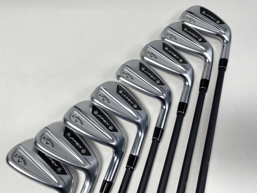 Callaway Apex Ai300 Iron Set 4-PW+GW MMT 304SS 80g Stiff RH, 1 of 12