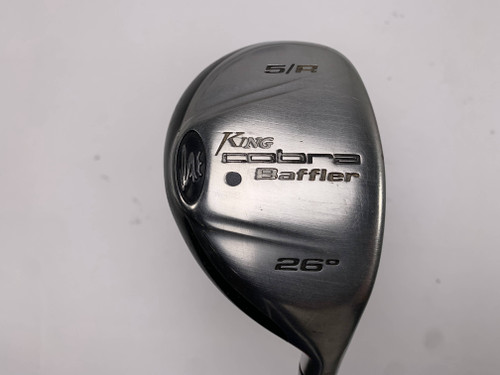 Cobra Baffler 2005 5 Hybrid 26* Aldila NV HL 65g Regular Graphite Mens RH, 1 of 12