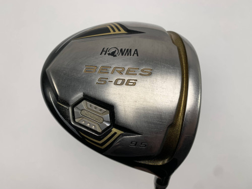 Honma S-06 3 Star Driver 9.5* ARMRQ X 3 Star 47g Stiff Graphite Mens RH, 1 of 12