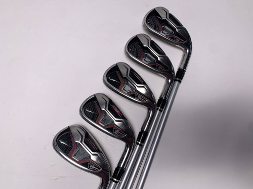 Nike Victory Red S Iron Set 4-8 Fubuki 75g Senior Graphite Mens RH, 1 of 12